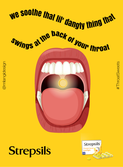 mlangidesign's tweet photo. That thing that Cardi B said about throats...  Yeah... That one...
@OneMinuteBriefs @Strepsils #ThroatSweets https://t.co/JqpPG0wmnK