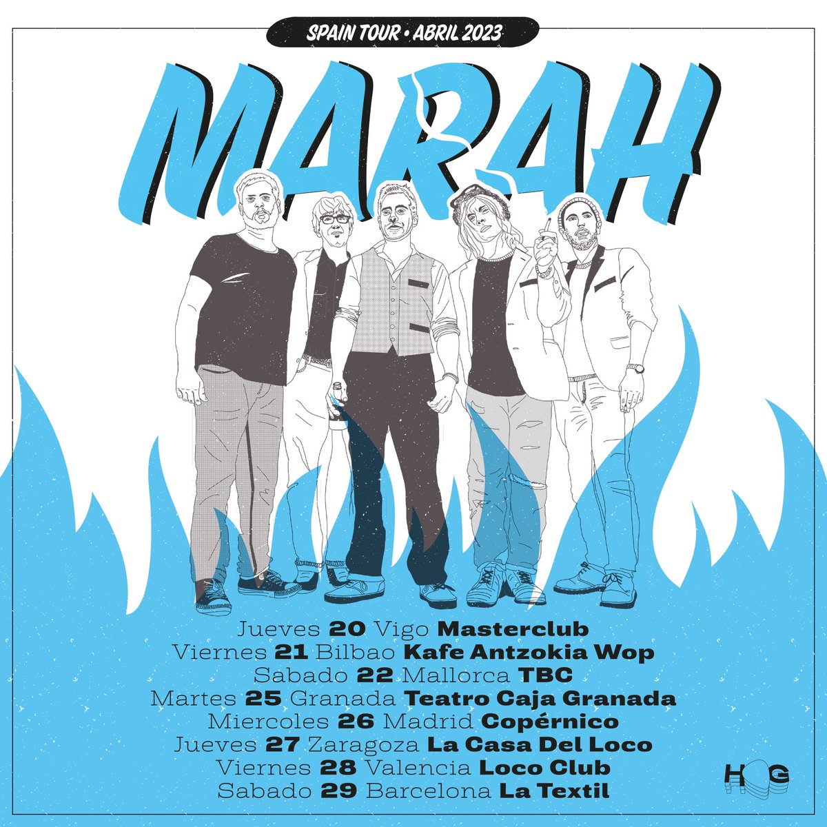 🔥Marah vuelven a Zaragoza🔥

Fiestón asegurado con una fusión 'Dream Team' de los mejores componentes de Marah

Tickets: enterticket.es/eventos/marah-…