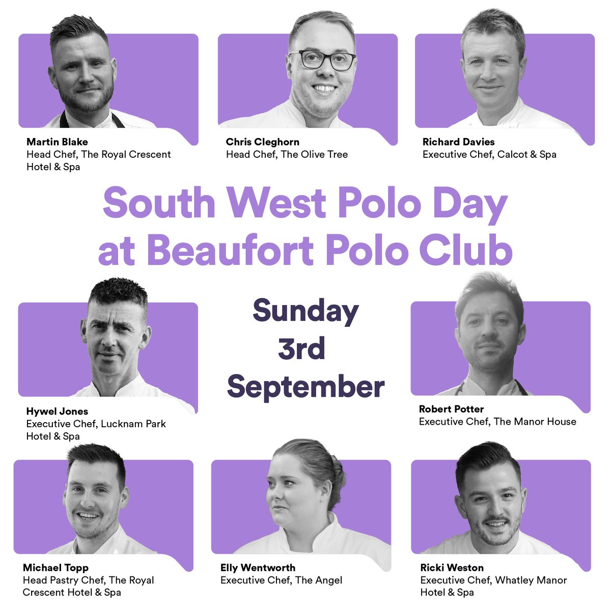 Our flagship Polo Day makes its long-awaited return to @BeaufortPolo this autumn. 8 award-winning chefs led by #MichelinStar @HywelJonesLP of @LucknamPark will create the day's dazzling luncheon & afternoon cream tea. Read all about it & book your places: ow.ly/GTGv50NKqiS