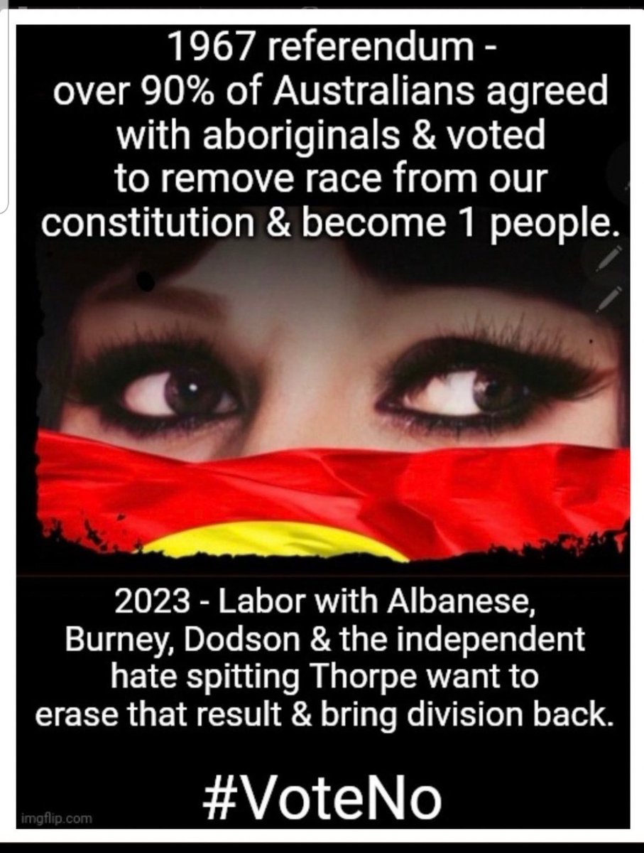 Ms Thorpe is of 
Irish/English heritage. 
Not that we want her either. 🤷‍♀️
#RacismInPlainSight
#auspol