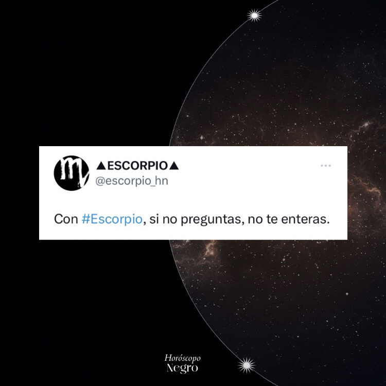 escorpio_hn's tweet photo. ✨♏✨ #escorpio #horoscoponegro https://t.co/3TwX0DQBOY