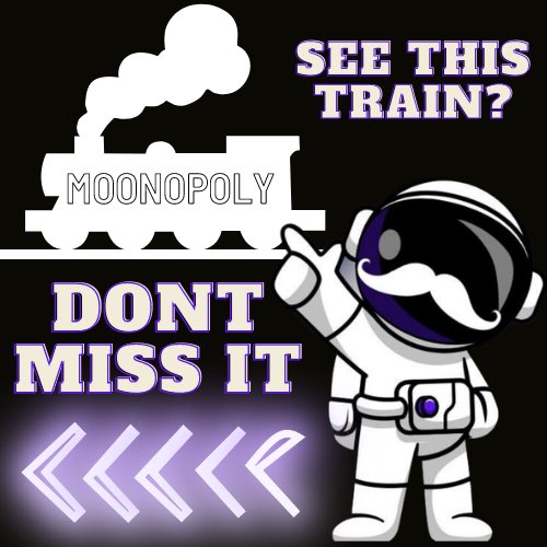 Thormi90's tweet photo. MOONOPOLY MADNESS is about to get underway, linking a #crypto heavyweight that recently had a convo with @elonmusk in a twitter interview 🤝 also #Moonopoly has its first exchange lined up in the near future. 🚀
#MPLY #MOONSTASH #moonopoly #moon2023
#Eth #community #CryptoNews https://t.co/8Okl5dzRw0