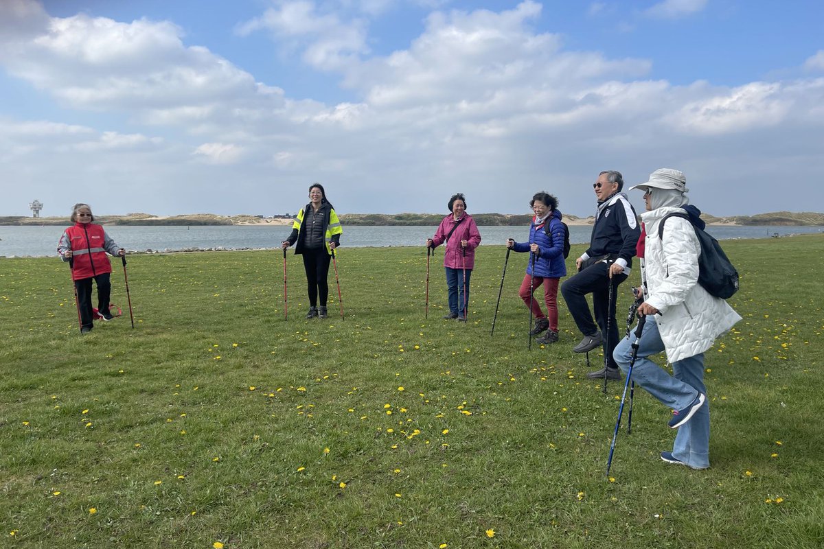 Chinese_Wellb's tweet photo. 📢We are proud to be 1 of 14 community groups the #NHS in #Liverpool and @merseyforest are working with to use #greenspacesliv to support people’s #Health and #wellbeing
Lovely day is Nordic Walk day!🚶🚶♀️
🙏
@NHSCandM
@lpoolcouncil
@DefraGovUK
@HeritageFundUK
@CommForestTrust https://t.co/zTwiw1psMS