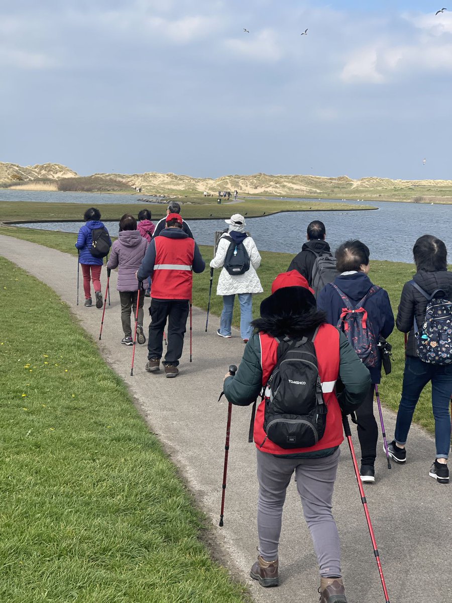 Chinese_Wellb's tweet photo. 📢We are proud to be 1 of 14 community groups the #NHS in #Liverpool and @merseyforest are working with to use #greenspacesliv to support people’s #Health and #wellbeing
Lovely day is Nordic Walk day!🚶🚶♀️
🙏
@NHSCandM
@lpoolcouncil
@DefraGovUK
@HeritageFundUK
@CommForestTrust https://t.co/zTwiw1psMS