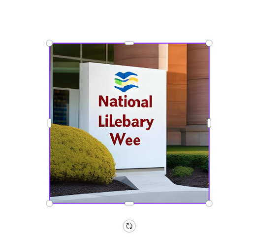 I asked <a href="/CanvaEdu/">Canva Education</a> for some text to image help for #NationalLibraryWeek and I can't stop laughing!