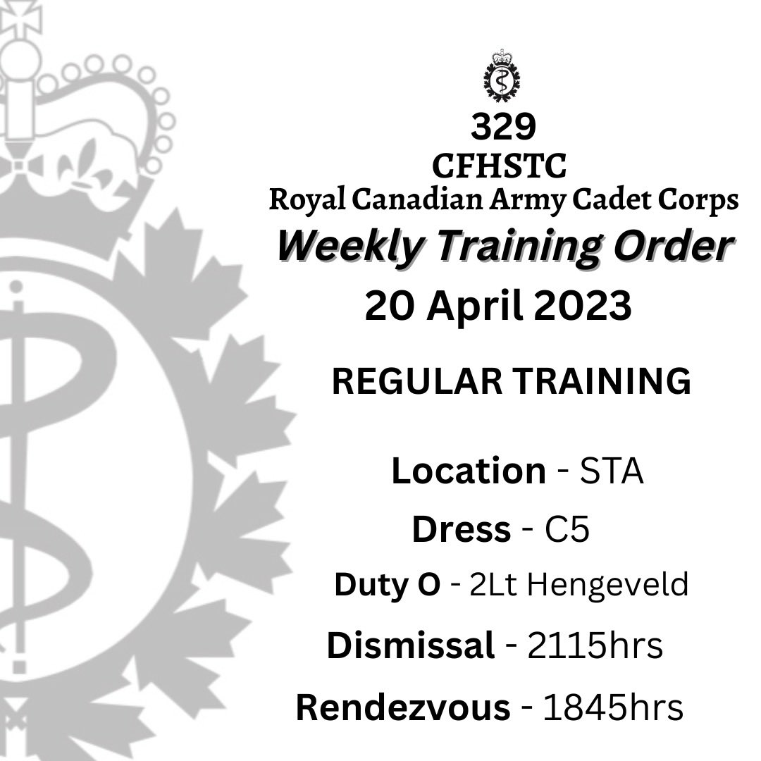329RCACC's tweet photo. ALCON
WTO
20 APR 23
Regular Training
#329Proud #329HealthySafeEngaged https://t.co/MH5rdhtb5K