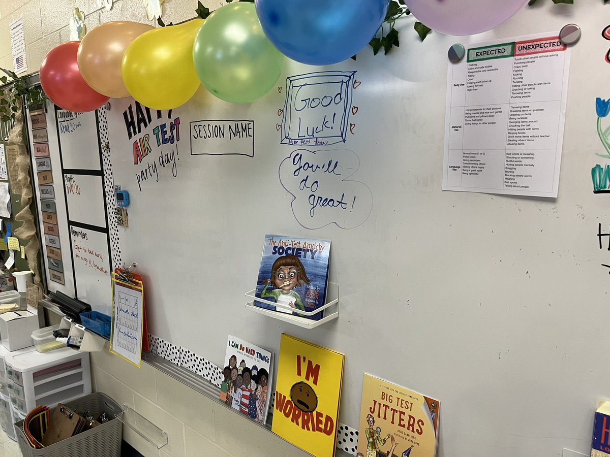 ImmermanInKings's tweet photo. Teachers- how do you pump up your kids for state testing? Would love to share ideas and collaborate! #testingseason #teachertwitter https://t.co/c3u3CRceMJ