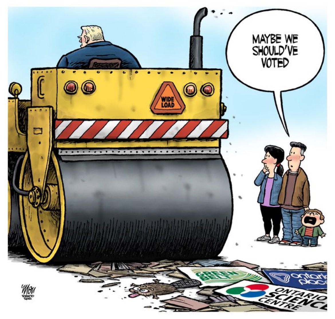 I oppose the Ford plan to relocate the Ontario Science Centre from my community without any public consultation. The Science Centre is an important community hub in Don Valley East, and removing it takes away yet another resource in the neighborhoods around it. #Topoli