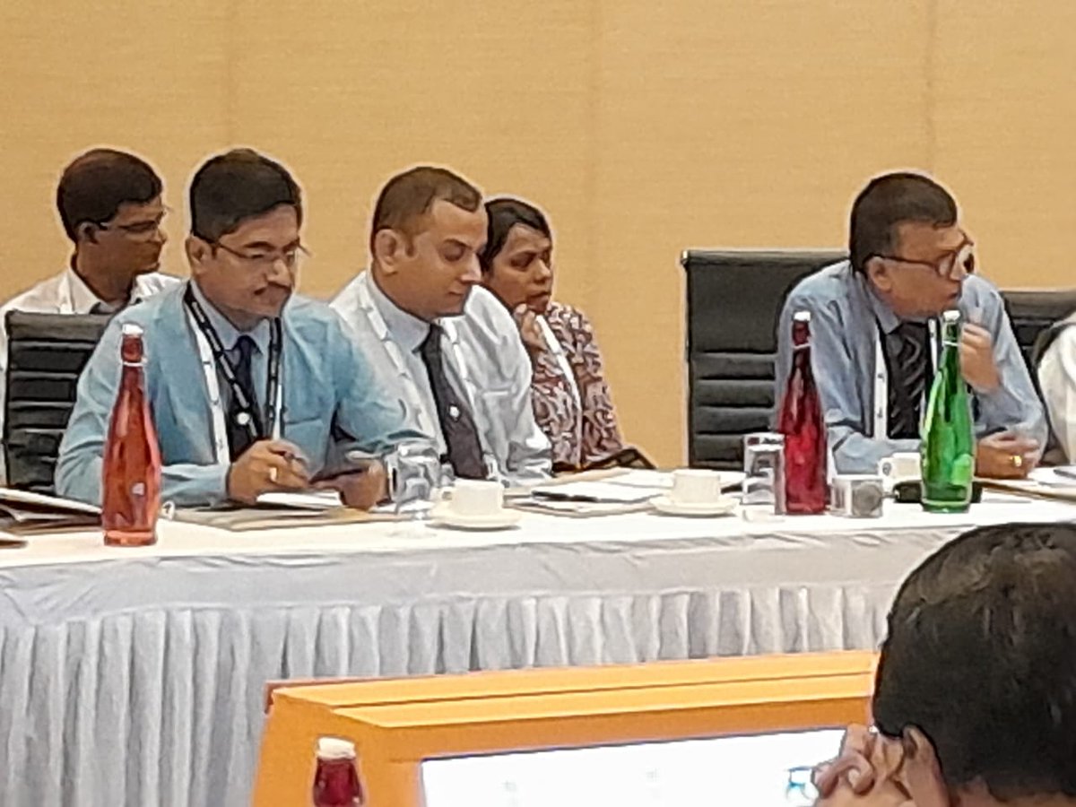 MECONLimited's tweet image. #Day 2 of #IndiaSteel2023. In Speaker Session, Shri A.K. Agrawal, D(T) delivered lecture on Technology Solutions for Enhancing Productivity &amp;amp; Efficiency in Iron &amp;amp; Steel Plants. Senior officials of MECON participated in G2B interactions and round table on Secondary Steel Sectors.