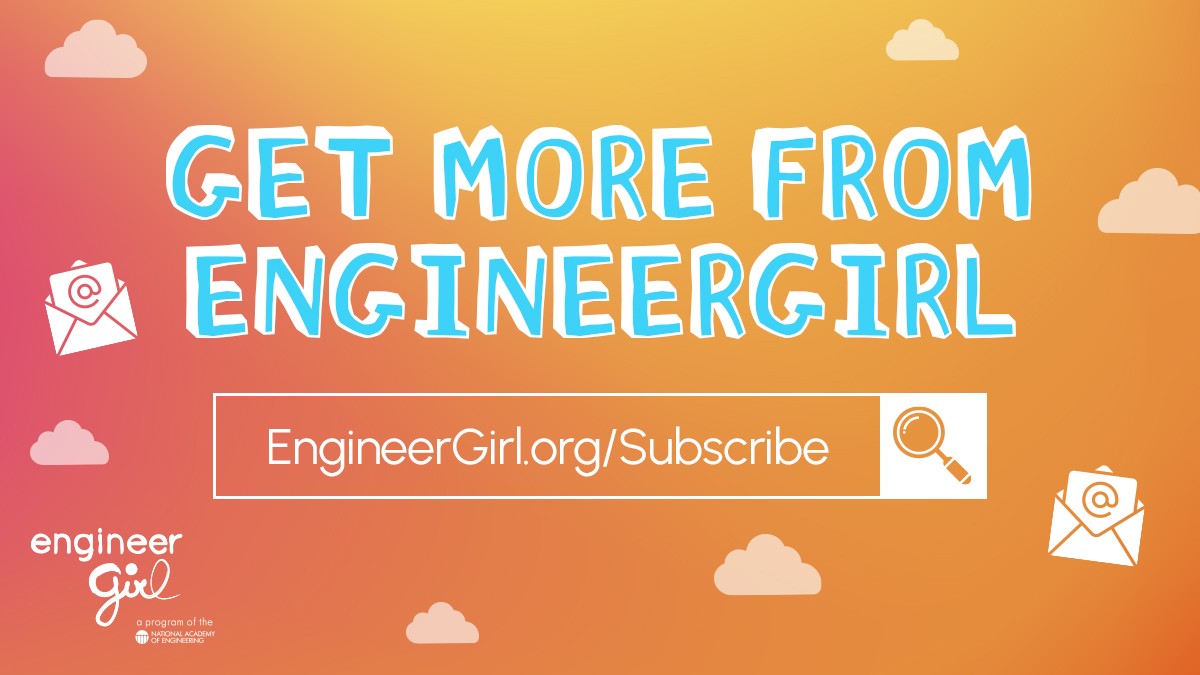 Want to hear more from EngineerGirl? Subscribe to our mailing list to be the first to know about EngineerGirl news and opportunities: engineergirl.org/138752/Subscri… 
#GirlsInSTEM #WomenInSTEM #STEMeducation