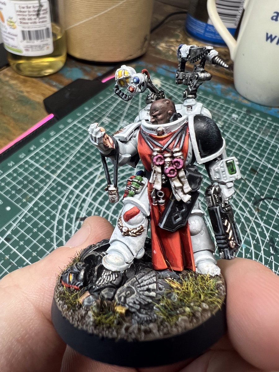 HoodedBuddhist's tweet photo. Hardest working boi on the team ๐ #WarhammerCommunity #Consecrators https://t.co/uusq0pZPqh