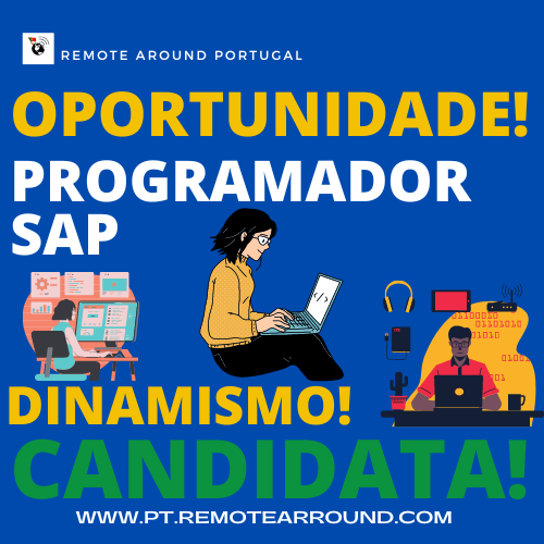 RemoteAroundPT's tweet photo. PROGRAMADOR SAP

LISBOA https://t.co/DEPN808Opx

PORTUGAL https://t.co/3K3otNTuiy

#remotearoundpt #vacancies #SAPABAP #ProgramadorSAP #EmpregoTI #KellyTechnology #Lisboa #Desenvolvimento #Webservices #Inglês #TrabalhoemEquipa #Proatividade #Dinamismo https://t.co/EBKU0ChCZO