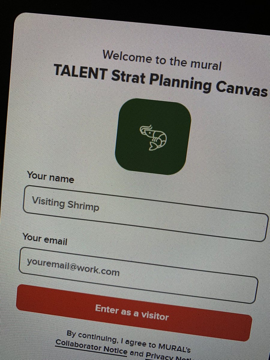 Must be having a #sensitiveday as I’m actually a little offended by the anonymous sign in name offered by <a href="/Mural/">Mural</a> this morning! 😉😂