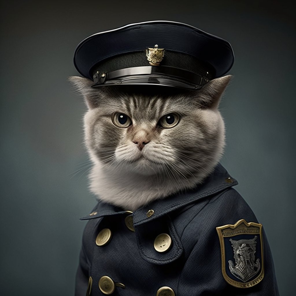 PromptDue's tweet photo. Cat in Uniform

https://t.co/RrYwb7SnG7

#promptdue #promptmarketplace #promptart #Prompts #promptchallenge #art #artist #artwork #artificialintelligence #imagination #midjourneyart #midjourneyai #midjourney #showcase #cat #catlovers #catlife #catlifestyle #unique https://t.co/qLrjVqdM8o