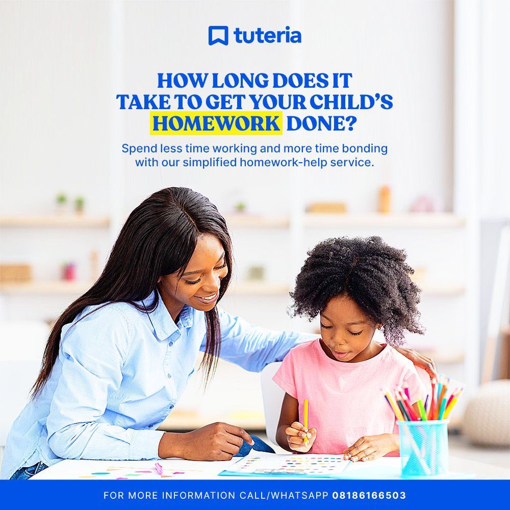 thenihiin's tweet photo. Kudos to @Tuteria for relieving the stress of my kids homework. All I do now is register both kids for 5k and they take care of all assignment. You can be like me and get #HomeWorkHelpForKids to Settle all your kids homework.
Just register here; https://t.co/xaZuzY5qkV https://t.co/zMBbAl6iqc