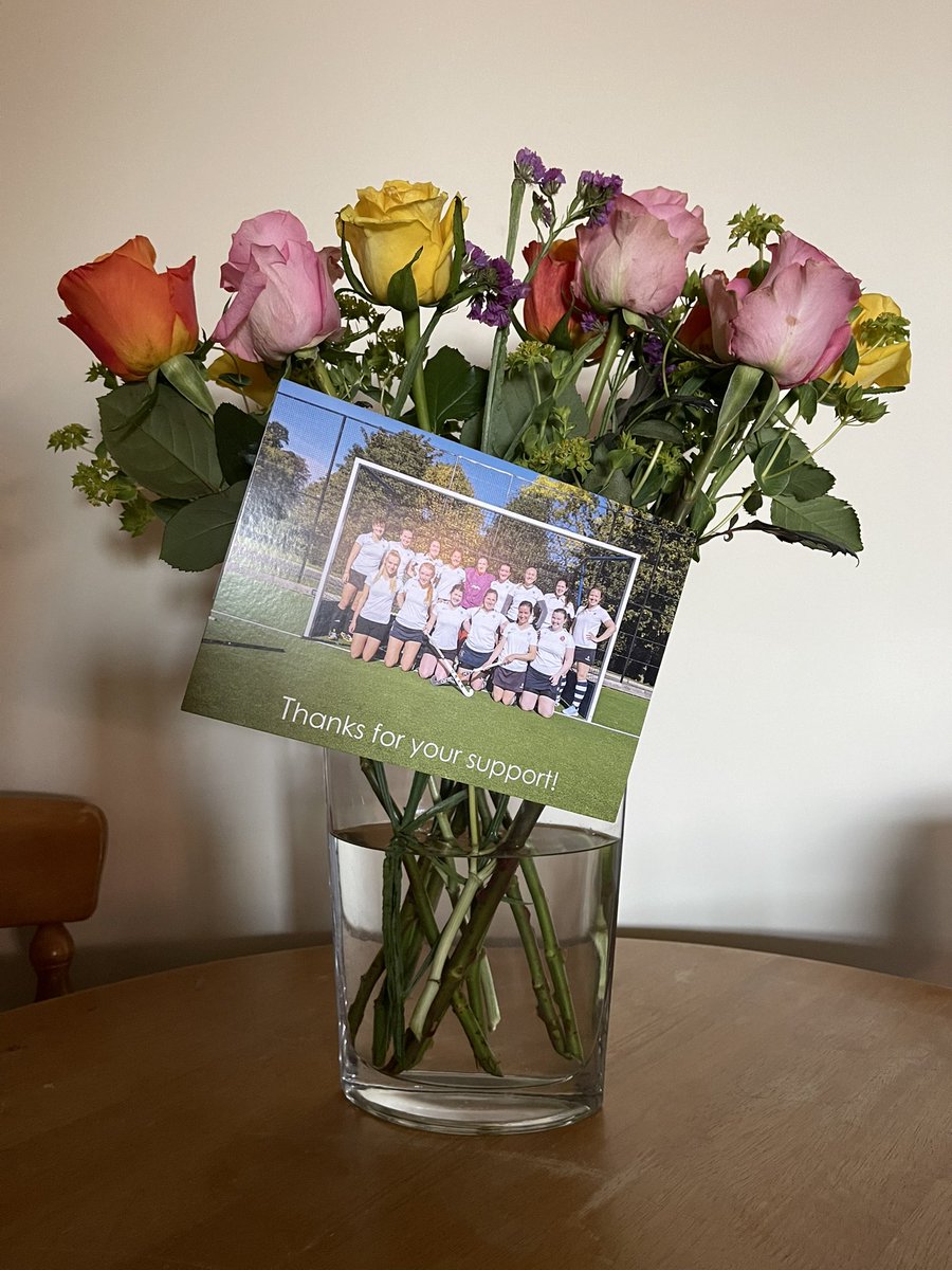 Thank you to this bunch for this bunch @SheffBankersHC from “Jenny” @purplej4ne and myself. #Unexpected #Touched Next season is only a summer away…. Enjoy the break. #EducationAndAdventure
