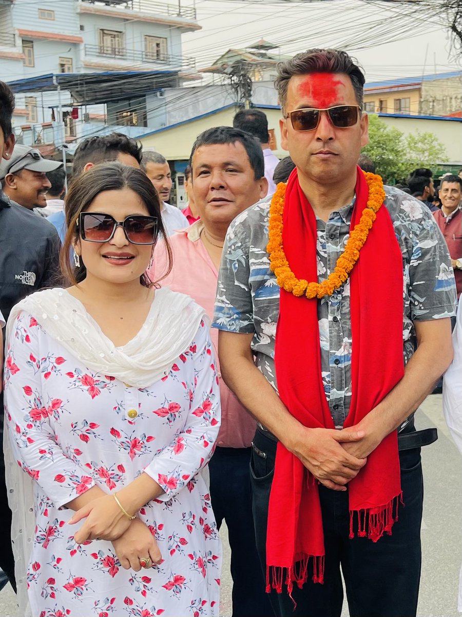 RekhaNeupane5's tweet photo. चितवन २ मा प्रतिनिधिसभा उमेद्वार राम प्रसाद न्यौपानेको चुनावि अभियान / घर दैलो आज अन्तिम दिन । ✊ @RamPdNeupane
#VoteForSun https://t.co/IkbEJLey1c