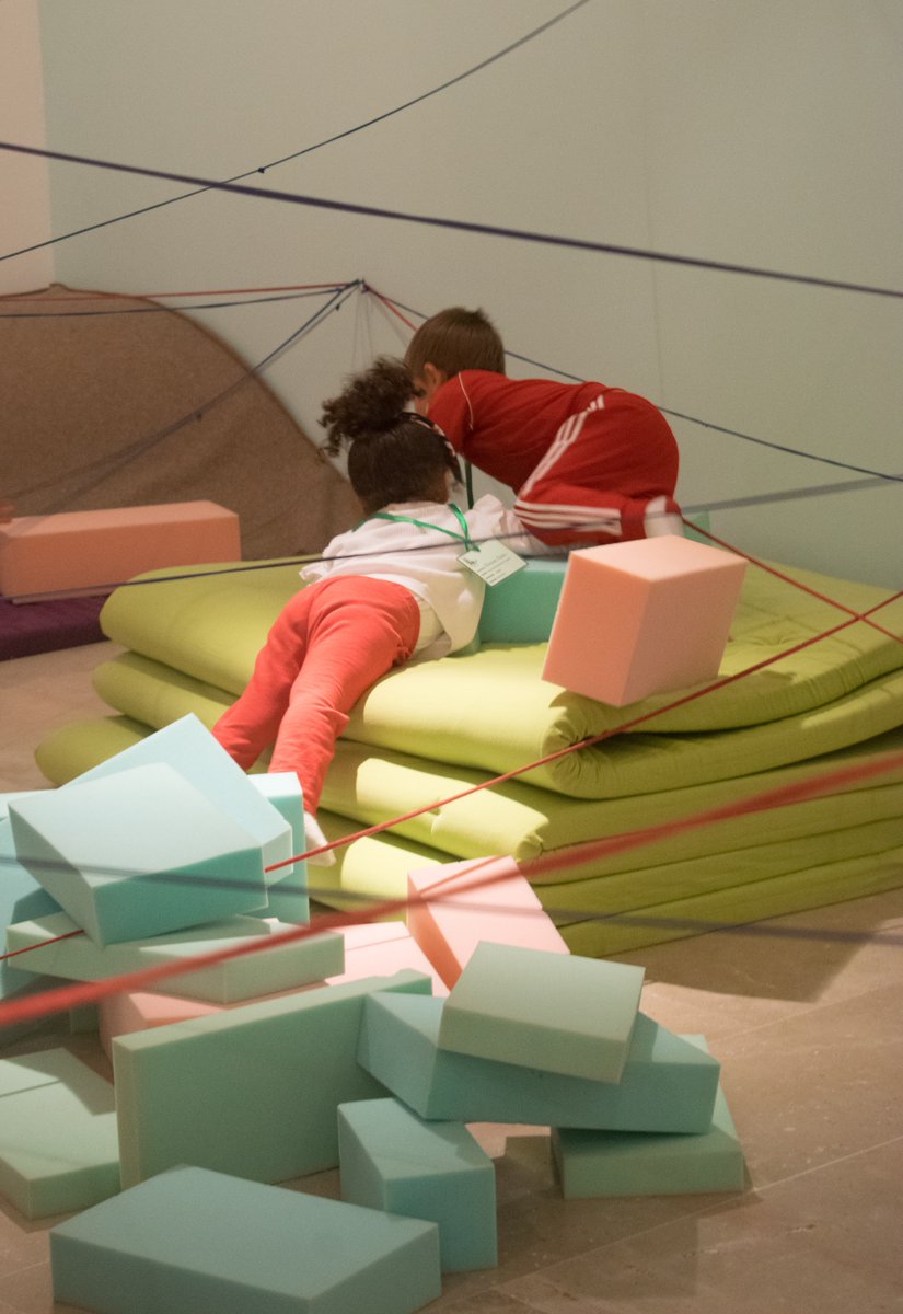 miradasinfan03's tweet photo. #Apprehendere Hoy en el @DomusArtium2002 la EIM Zurguén. Juego experimentación y arte donde la libertad y la capacidad de afrontar retos se ponen de manifiesto. @iesfrojas @JuanviSanchez @ciudadsaberes https://t.co/4BrlH3oS09