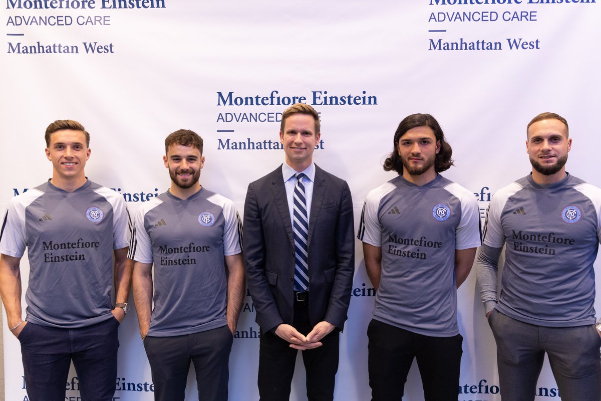 ebottcher's tweet photo. Manhattan, meet Montefiore. @MontefioreNYC newest location, Montefiore Einstein Advanced Care just opened in Manhattan West and is accepting new appointments today. The orthopedists there treat the @NYCFC ⚽️#ManhattanMeetMontefiore #MontefioreEinstein https://t.co/vpNyzZAixP
