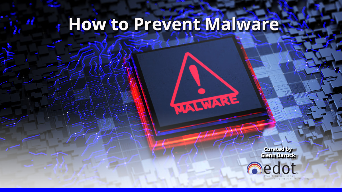 'Practical insight about malware and sound advice on protecting your business from an attack.' 
Glenn Baruck, eDot 
#MalwarePrevention #CyberSecurityTips #SmallBizProtection #MalwareAwareness #CyberThreatPrevention #MalwareDefense #infosec #security #SMBs
ow.ly/jFmr50NNfcp