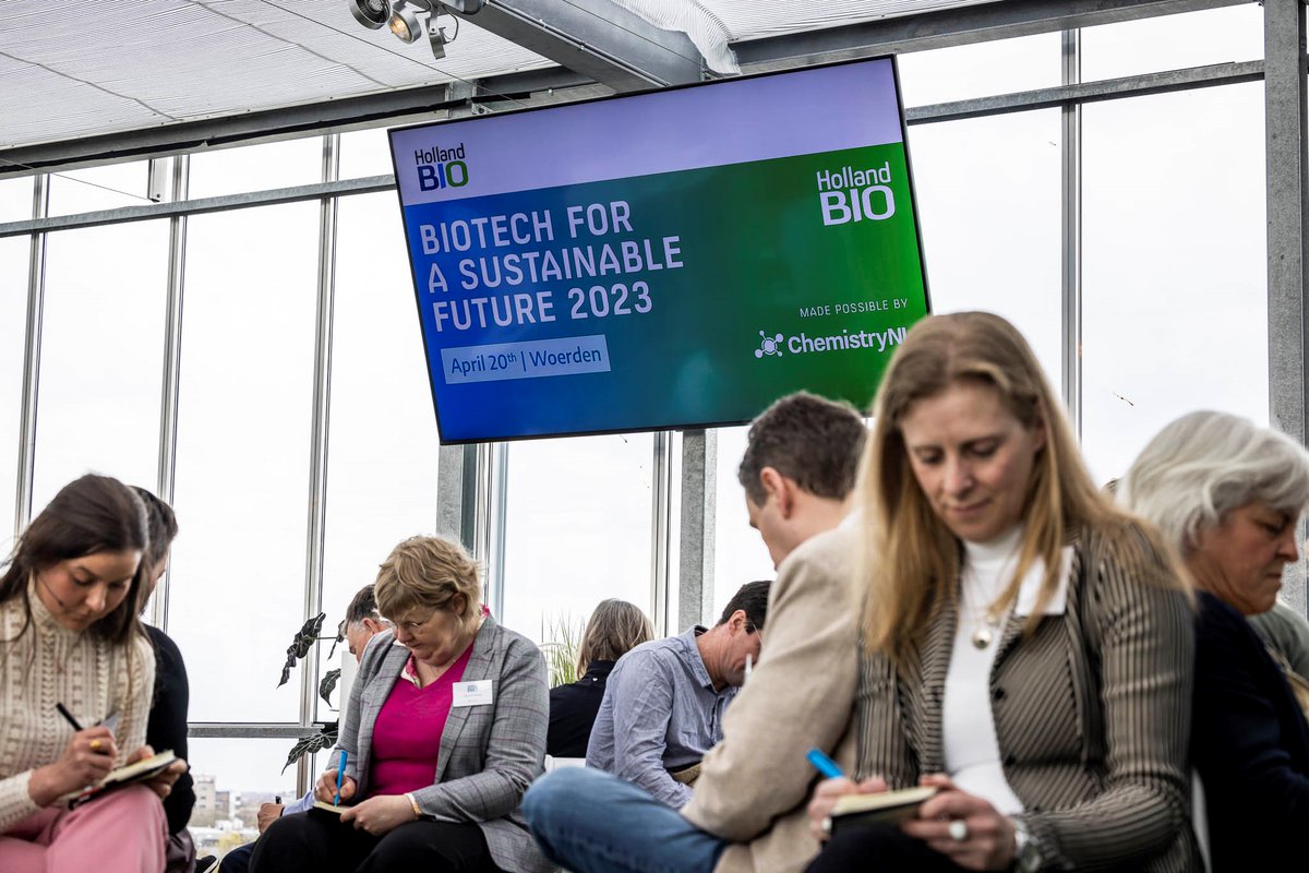 We have just kicked-off the Biotech for a #sustainable future network event, dedicated to the #Dutch agri, food &amp; industrial #biotech sector, happening live at De KAS in Woerden! 🌱