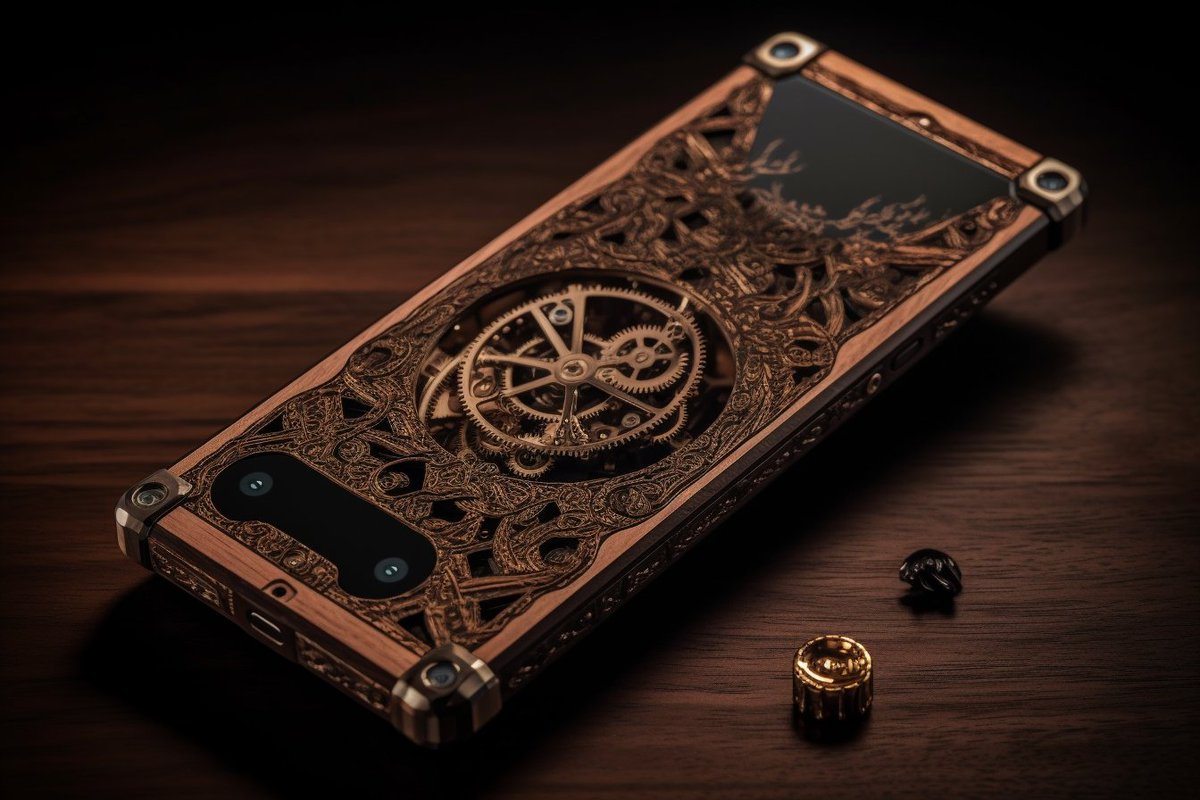 rohitgaikwad's tweet photo. If Leonardo Da Vinci designed the smartphone.

#midjourney https://t.co/GJHzTsLDnD