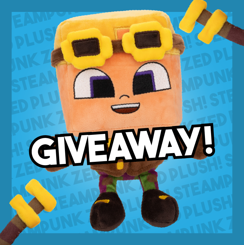 ZedaphPlays's tweet photo. 🎁It's Giveaway Weekend! And Makeship are giving YOU the chance to win 1 of 2 Steampunk Zed Plushies!🥳 https://t.co/ocQ2s50Fel

To Enter:
1. Follow @Makeship &amp; @ZedaphPlays
2. Retweet this tweet!

Giveaway ends April 24th at 2pm (ET). Good luck! https://t.co/b5zTIfwoGF