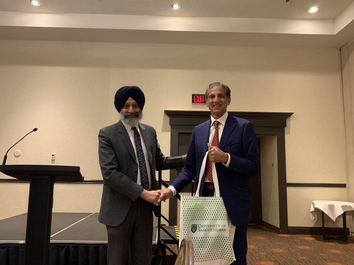 SouthRanchTim's tweet image. An celebratory evening of recognition for ⁦@Agrijalil⁩ with ⁦@VPR_USask⁩ and so many others.The best of the best ! #friendsfirst #research driven #focus #agricuture #vision