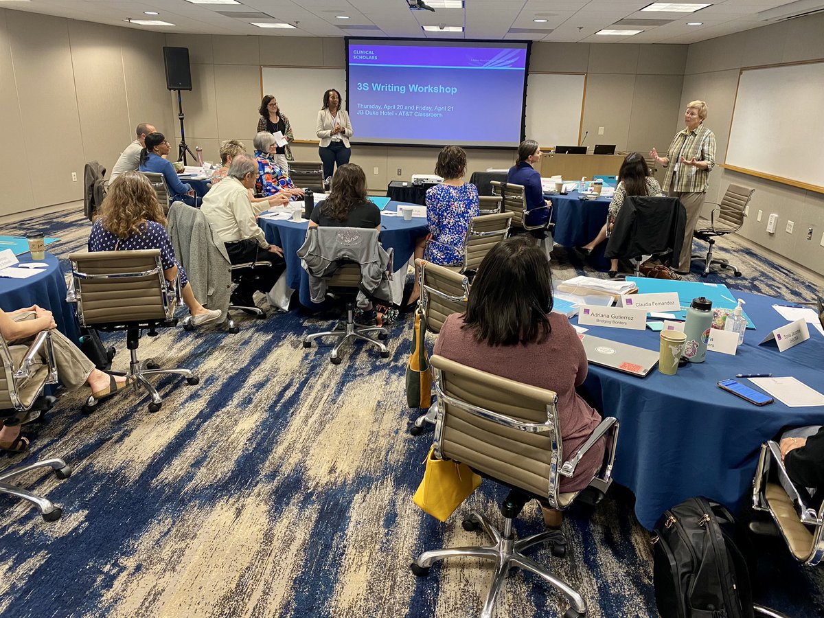 CSPfellows's tweet photo. Kicking off our Writers Workshop with
@gcsmd @CSPFernandez &amp; editors &amp; authors from all 5 Cohorts! https://t.co/WPaTH8l0Qg