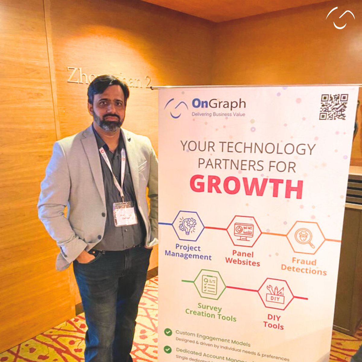 OnGraph's tweet photo. It was an enthralling session for us at the #MRMW conference in #Singapore for the last two days!
Our team at the event had a great experience representing our organization, sharing our technical expertise, and gaining valuable insights✨
#MRMWAPAC #MarketResearch #OnGraph https://t.co/GYfgnL4zen
