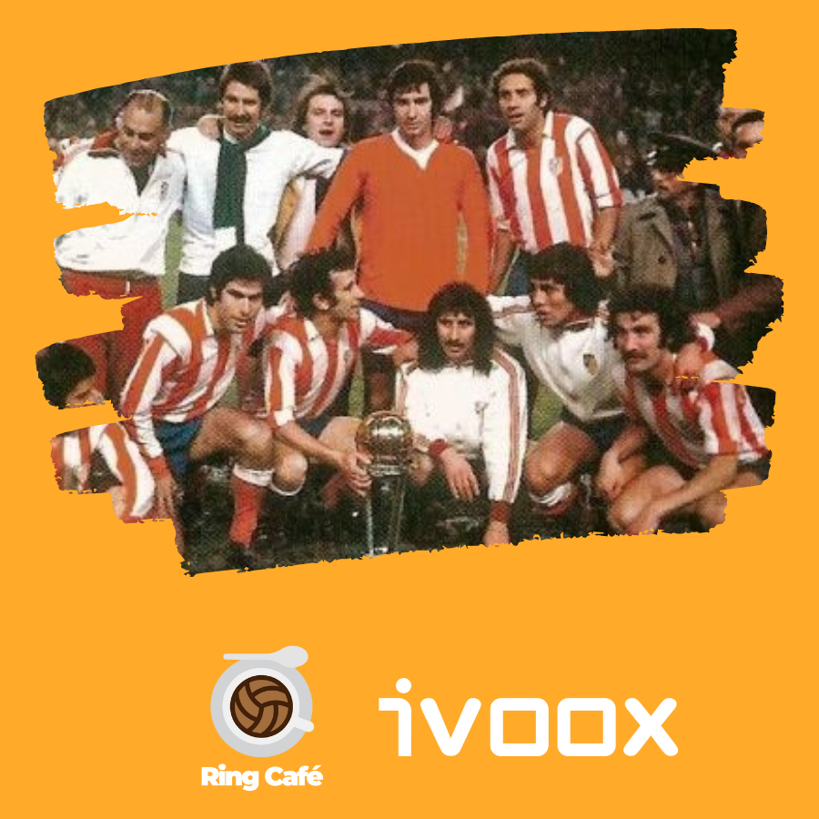 RingCafePodcast's tweet photo. Ring Café 4x05 ☕️⚽️
Atlético Intercontinental 🔴⚪️

En la mesa de siempre y en @ivoox...

🟡 https://t.co/GYkT40s0XV https://t.co/lBz7jEiLCC
