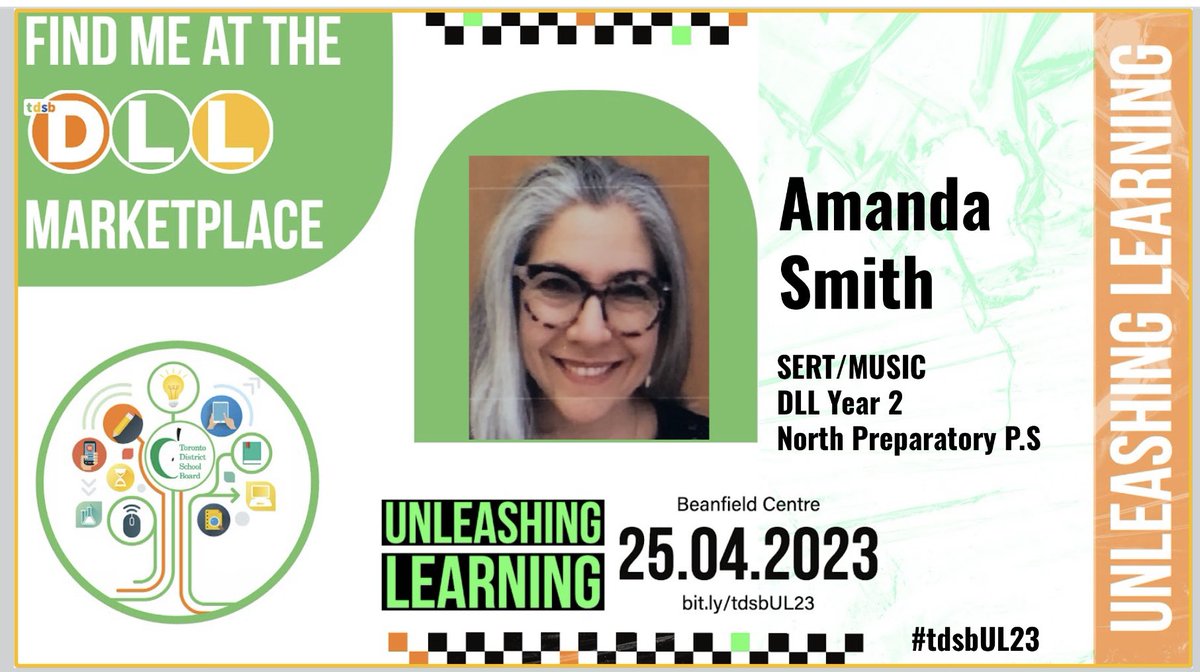 Super excited to be presenting at #TDSB Unleashing Learning next week. I’ll be showing how to empower your primary students to see themselves as creators and composers using Chrome Music Lab Songmaker. Come find me in the Marketplace! #TDSBUL23  @TDSB_DLL @TDSB_GC  @prep_ps