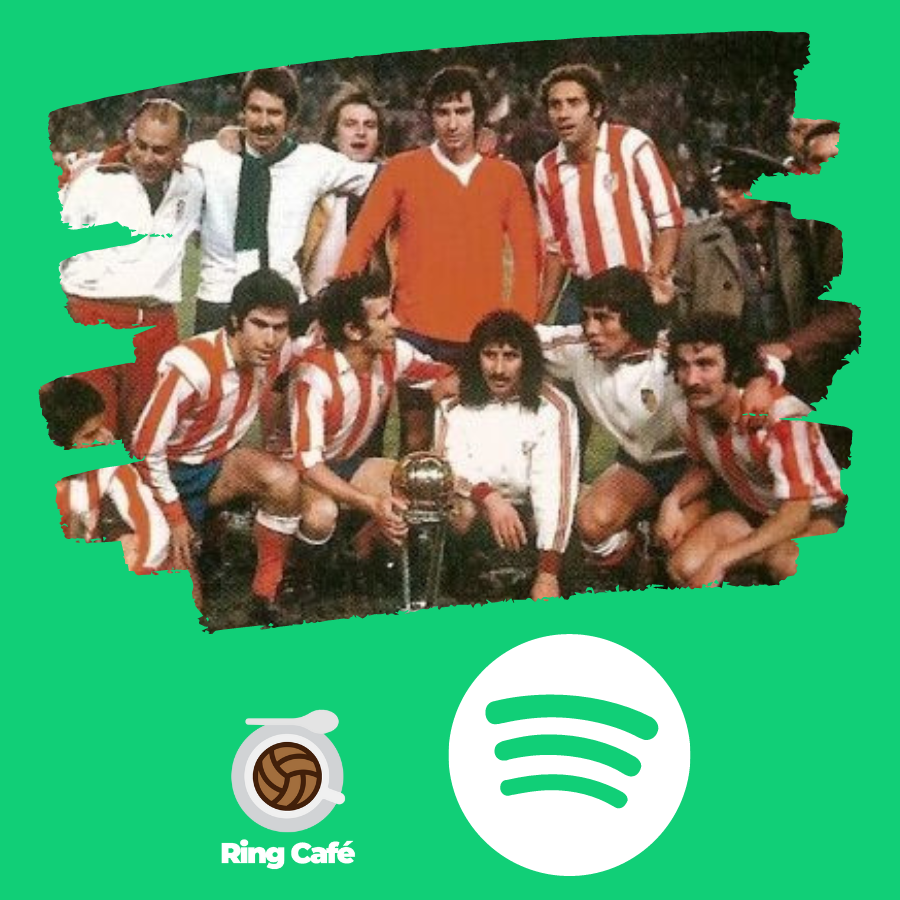 RingCafePodcast's tweet photo. Ring Café 4x05 ☕️⚽️
Atlético Intercontinental 🔴⚪️

En la mesa de siempre y en @SpotifySpain...

🟢 https://t.co/ByXFZ5MfCU https://t.co/zIigaXBHF8