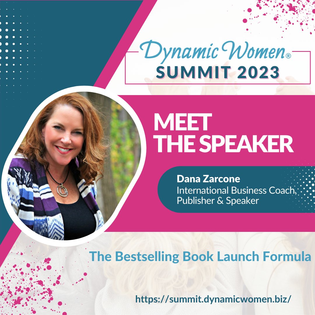 Meet me and other Dynamic Leaders who are speaking at the Dynamic Women Online Summit on April 21st and 22nd! Go to bit.ly/DWS-DZ to learn more.