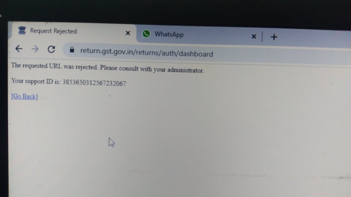 tiwari_cs's tweet photo. @cbic_india Site is not working properly from last 3 hours https://t.co/9pmvIZ3Hb9