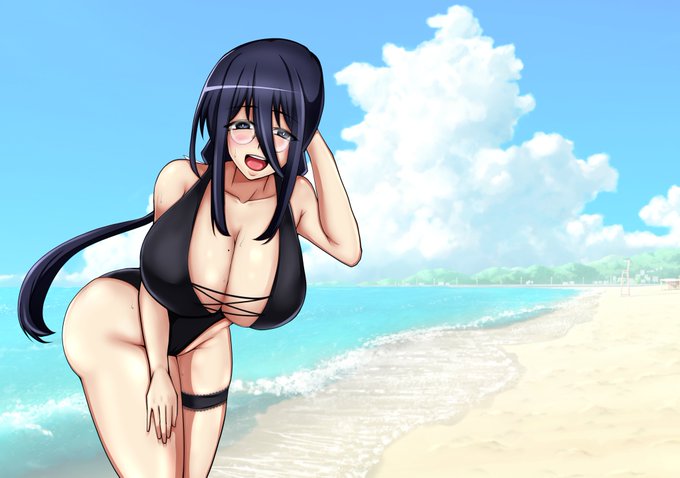 【オリジナル】
暑くなってきましたのでうちの子の水着をどうぞ 