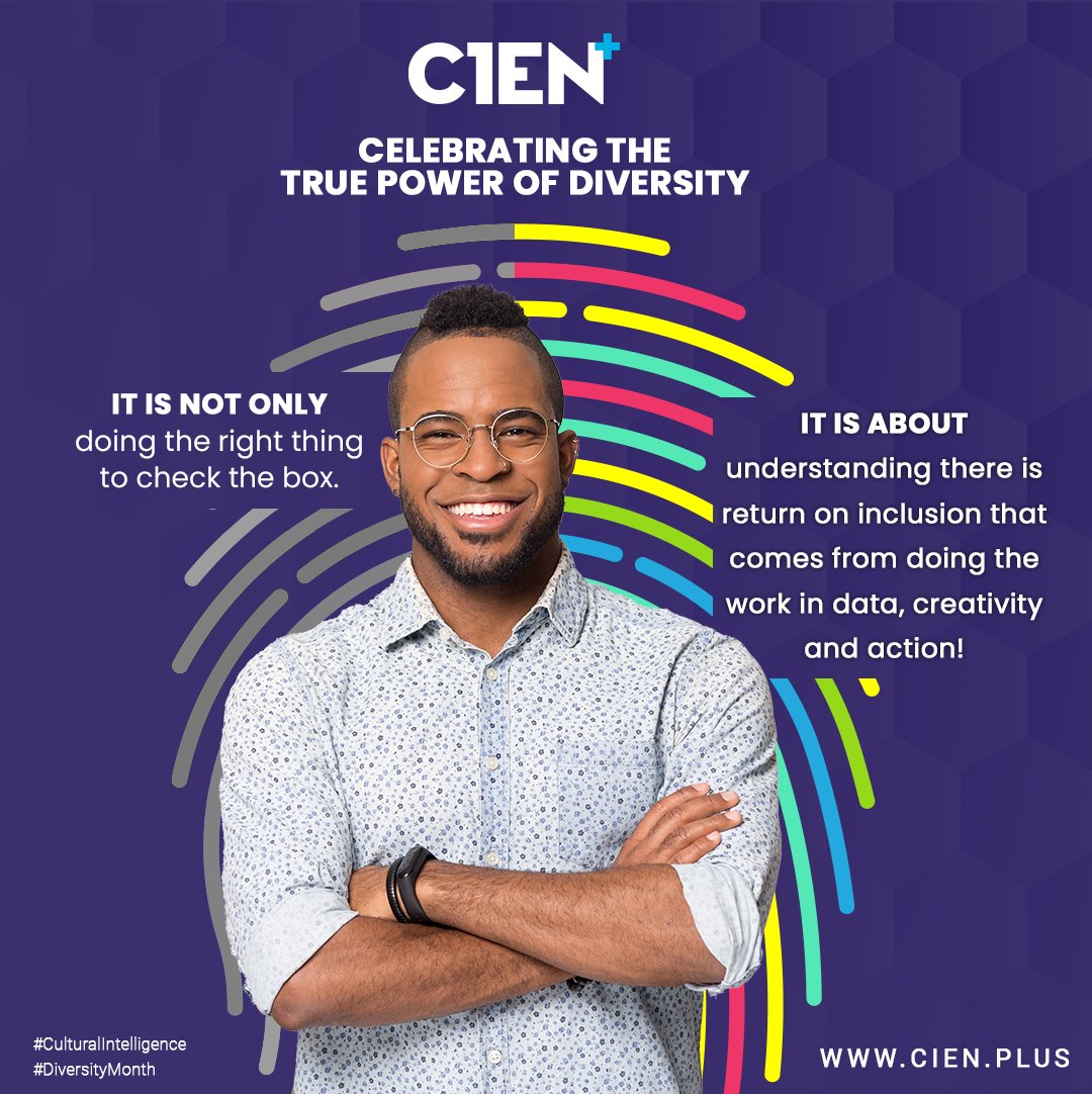 cienplus's tweet image. Diversity is not a checkbox to be ticked. It's about understanding the nuances of diverse audiences &amp;amp; what motivates them. By knowing what resonates with them, you can create authentic and meaningful content.
Go beyond DE&amp;amp;I to celebrate #thetruepowerofdiversity.  #DiversityMonth