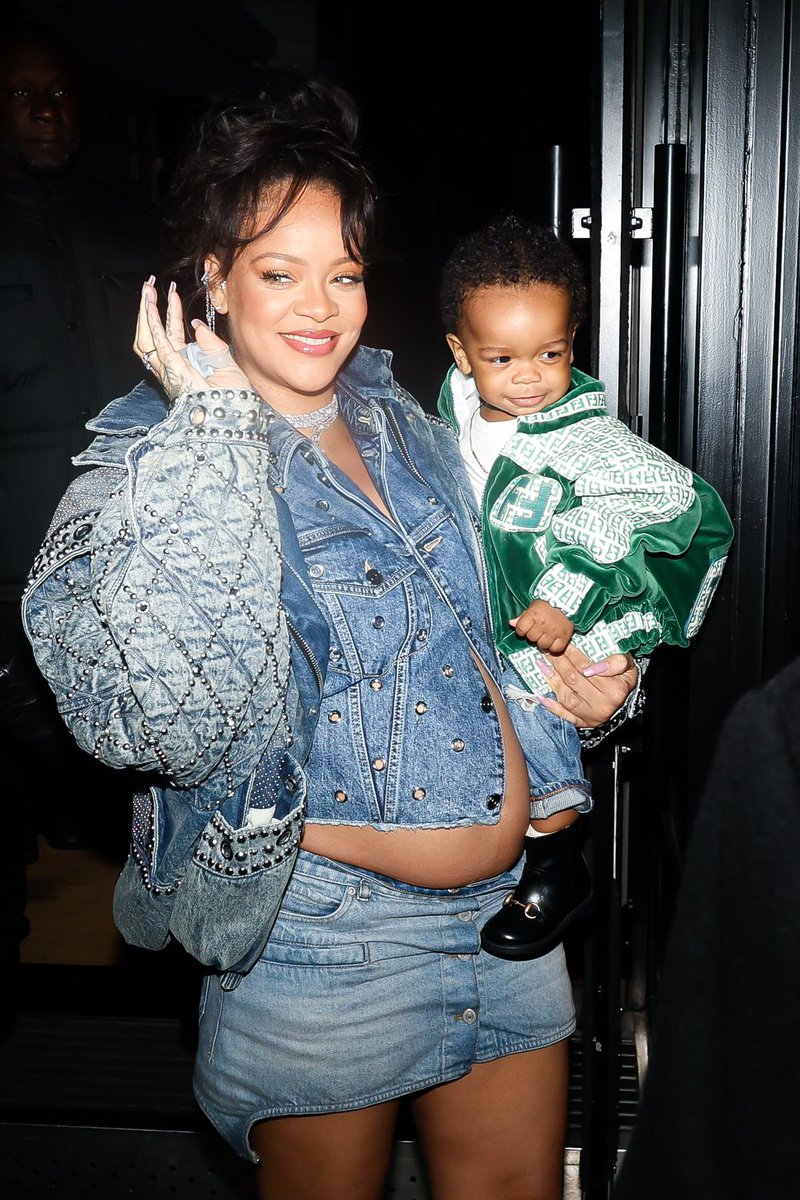 Rihanna’s son is so FLY 😭😭
