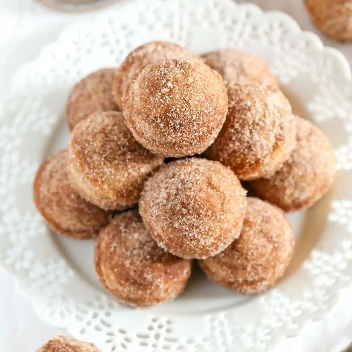 EllisJBaker's tweet photo. I hope you enjoy making and eating these Cinnamon Sugar Donut Holes! https://t.co/qg0co807o5
