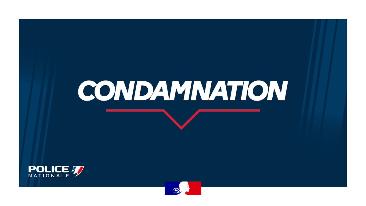 PoliceNationale's tweet image. [#Condamnation] À #Villeparisis, 2 individus interpellés par la  #PoliceNationale ont été jugés en comparution immédiate pour avoir  enlevé, séquestré et violenté une victime pour lui voler son argent, son  téléphone et ses vêtements...
⚖️3 ans d'emprisonnement dont 2 avec sursis