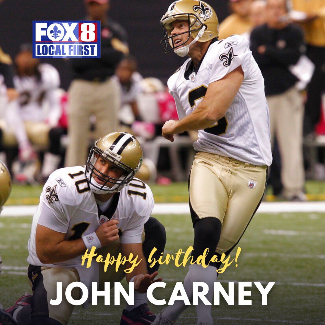 Happy 59th birthday to former Saints kicker John Carney! 