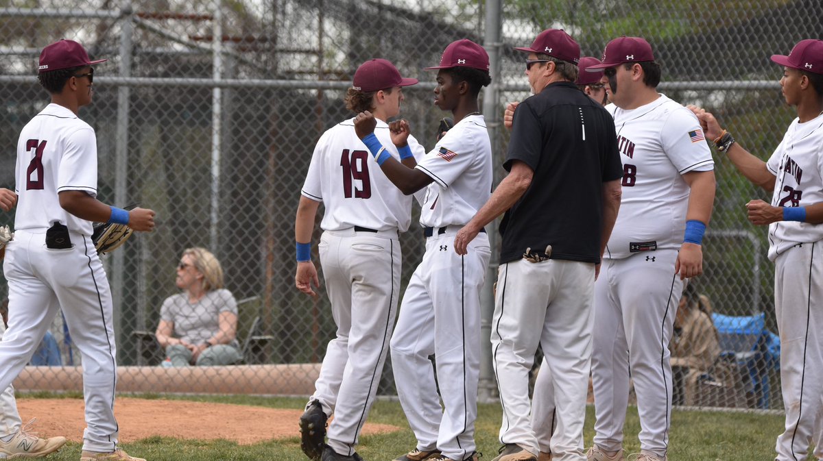 BoysLatinAthltx's tweet photo. Varsity baseball defeated St. Vincent Pallotti 4-1. Collin Barrett ‘26 had another great game, striking out five batters and averaging ten pitches an inning for his 4th conference win. The Lakers are back home today to take on Severn. #BLBaseball #BoysLatin #YeahLake https://t.co/lg4fSX92Bd