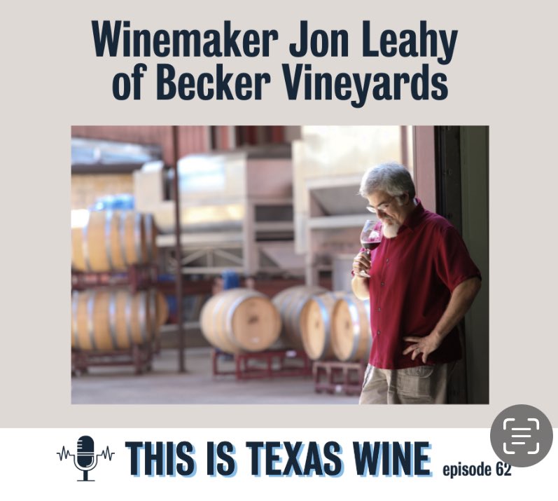 “Winemaker Jon Leahy spills the tea about his decision to make wine in Texas, his winemaking philosophy, and who he wants to impress most of all,” says Shelly  Wilfong of This Is Texas.  Hear her podcast of his interview at ThisIsTexasWine.com 

#txwine
#winepodcast