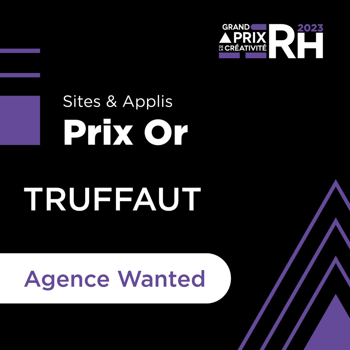 Le prix or 🥇 de la catégorie Sites &amp; Applis est attribué à <a href="/Truffaut/">Truffaut</a> et l’agence <a href="/WantedAgence/">Agence Wanted</a> pour le projet : Passion Truffaut

Félicitations pour ce prix 🏆

#CréaRH #Révélation #GPCRH2023 #ACCE