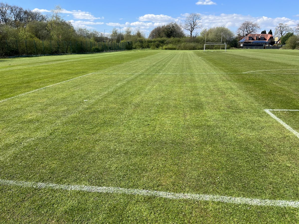 pleasantviewgm's tweet photo. Pitches ready at Holy Cross for @C_W_J_F_C Highfield looks great too but someone didn’t get a picture…….🙈 https://t.co/xibmaYNHPB