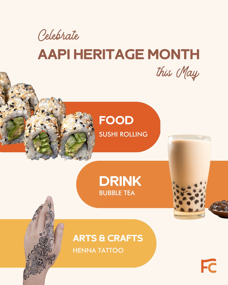 foodcraftnyc's tweet photo. Get everyone together to celebrate AAPI Heritage Month with us! 🎉👏

Don’t wait til later. Book early now. ✅
Contact us to get started. Link in bio! 📲

#aapiheritagemonth #aapimonth #aapiculture #aapiowned #aapiownedbusiness #aapiwomanowned #foodcraft #virtualevents https://t.co/sw6J49YP79