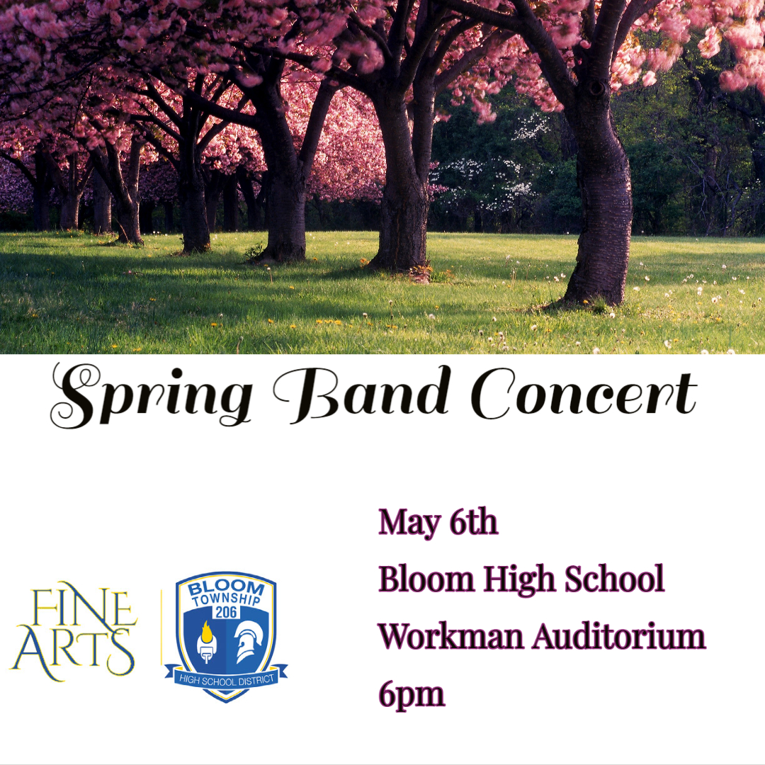 SD206FineArts's tweet photo. Our Fine Arts Team we would like to cordially invite you to our Spring Choir and Band concerts!
May 6th Bloom High School Workman auditorium.
Choir 2pm
https://t.co/q3yezb7zA8
Band 6pm
https://t.co/oHX0CTejd6
@DrNavarre @DrJLAnderson @PrincipalKeene @Bloomtwpbands @bloom_choir https://t.co/i68qQlukHk