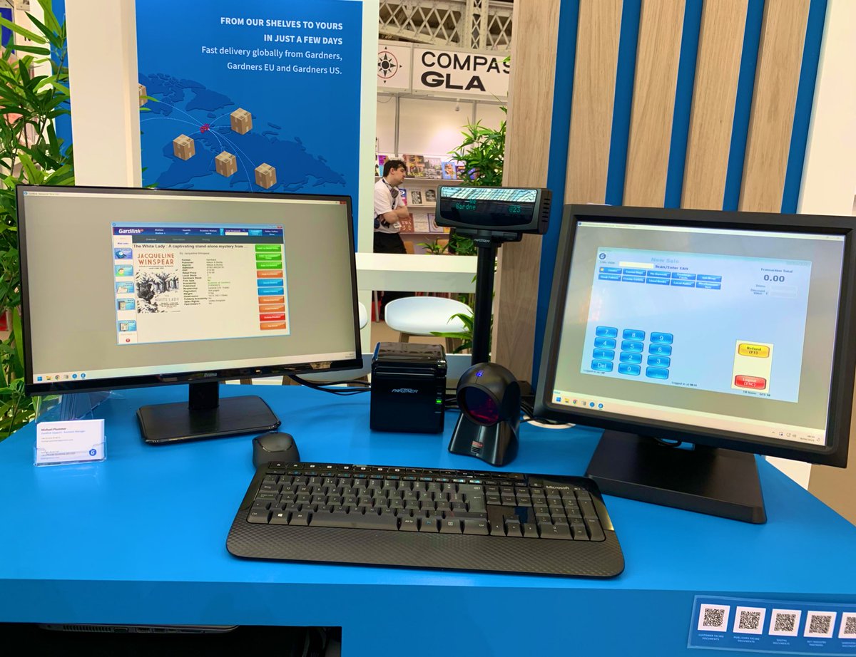 Michael_BN23's tweet photo. It’s been a productive few days at #LBF23 and with a few hours left, just a quick thank you for all those that came to visit the stand, always great representing @Gardners in this industry and highlighting the benefits of #Gardlink to booksellers https://t.co/QLR0cgfC3P