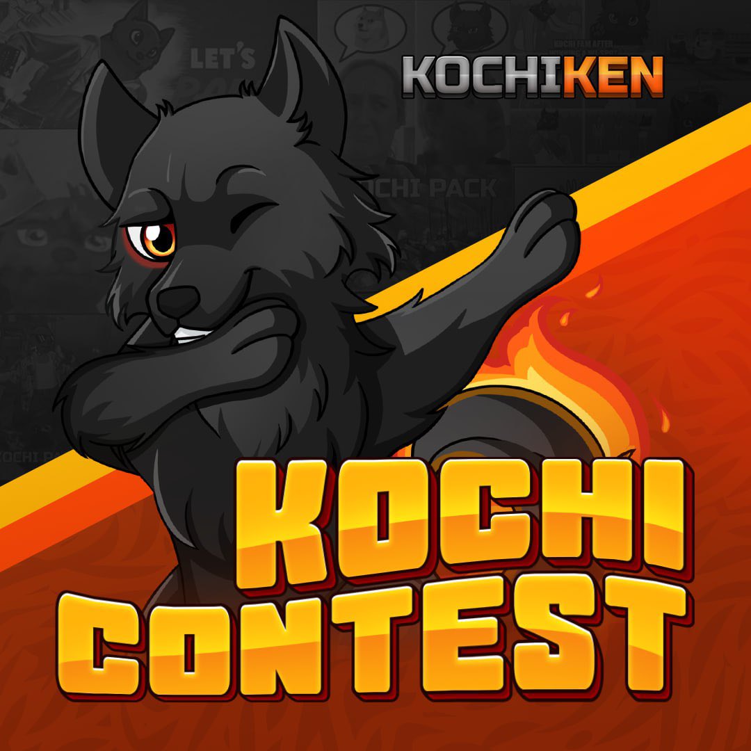 🏆 Creative Kochi Contest 🏆

Create Kochi art to win prizes! 🤑

To participate in this Kochi contest, submit any type of art (digital, handmade, crafts, photographs, etc.) as long as it contains "Kochi Ken" and your Telegram @username.

Comment on TG 👇

t.me/KochiKenAnnoun…