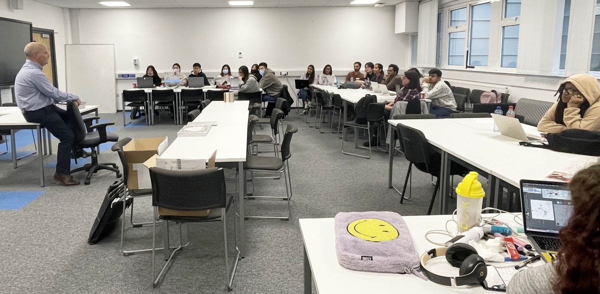 CoventryGDMA's tweet photo. Highlights from Semester 2 @Emmerson_Press 
Thank you, John, for discussing contemporary print processes and showcasing some great work. https://t.co/2OWP1WBwi8